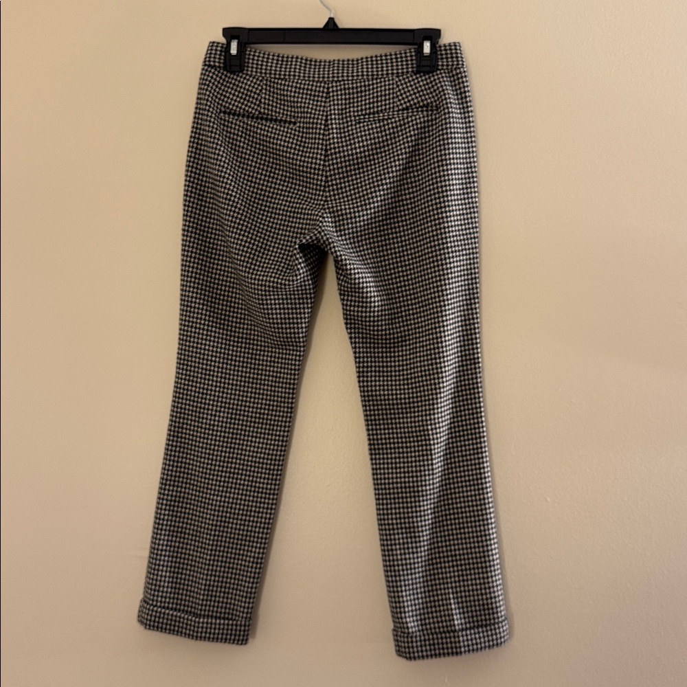 Msgm Houndstooth Ankle Straight Leg Trousers - image 2